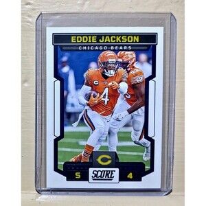 Eddie Jackson 2023 Panini NFL #106 Score Football Card Chicago Bears